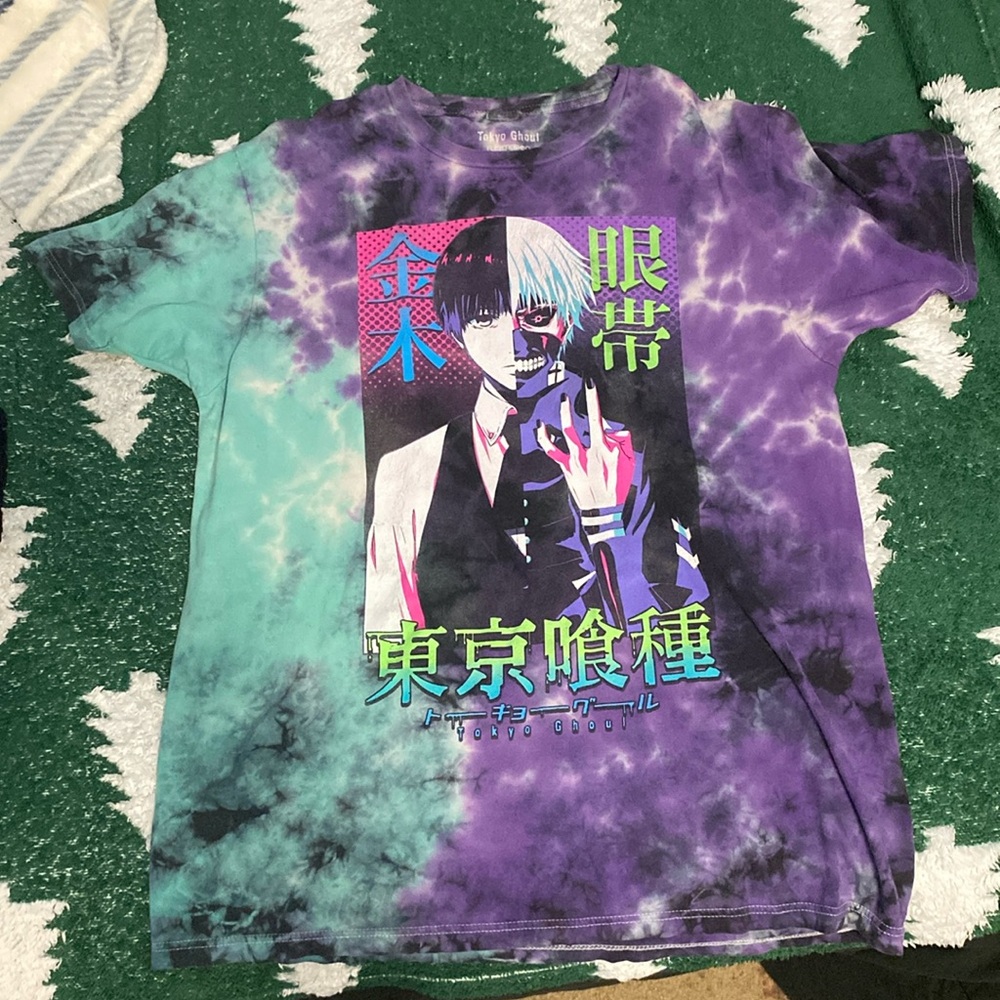 Tokyo Ghoul tie-dye shirt